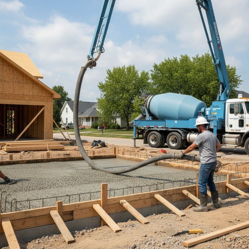 Local Concrete Pumping pros at work